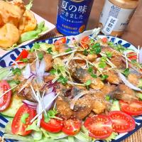 とまと🍅さんの料理  パリっとジュシー😋
揚げサバの香味だれ🐟